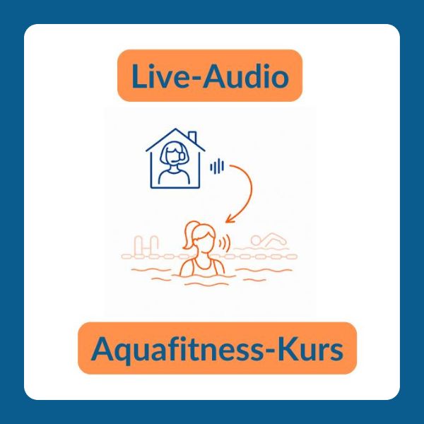Aquafitness und Aquajogging Live-Audio-Kurse